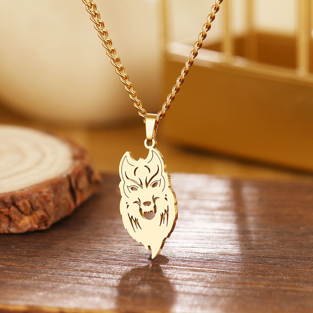 Wise Wolf Pendant