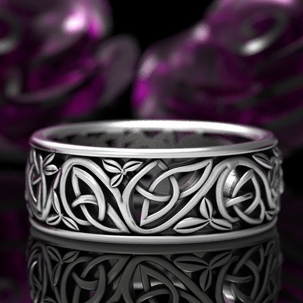Nordic Viking Wolf Ring